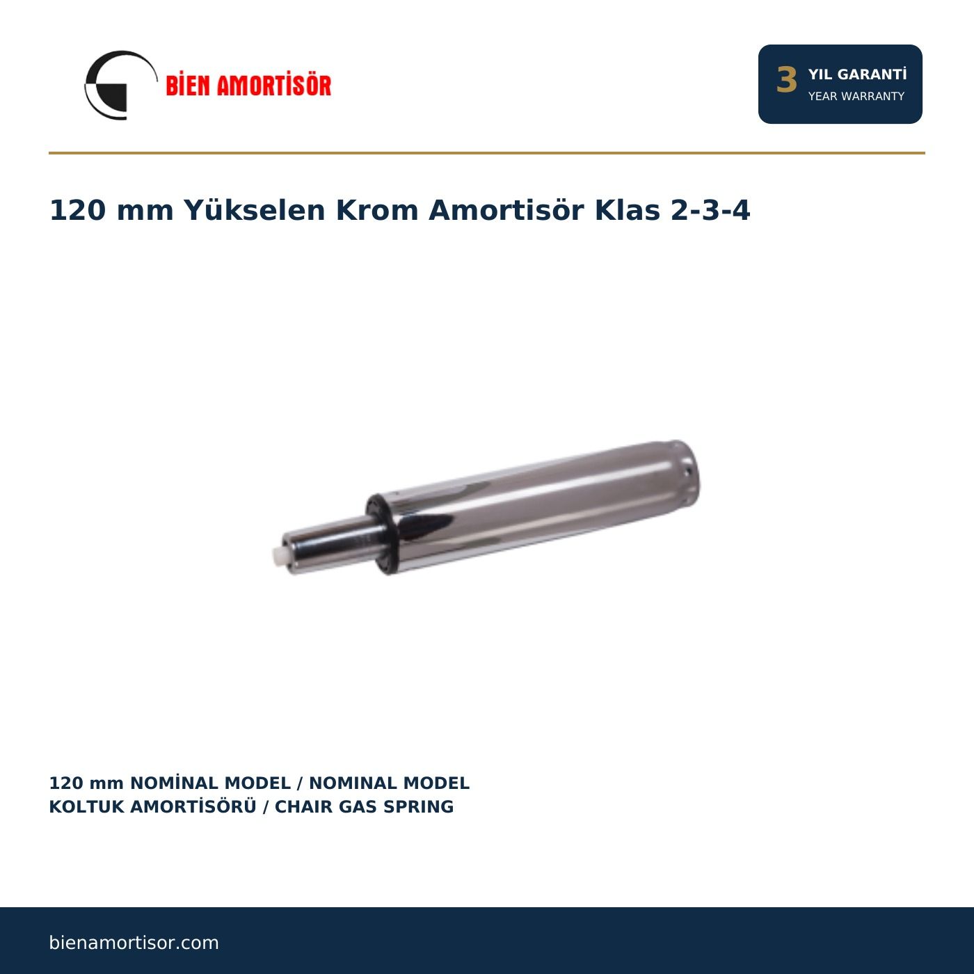 Bien Amortisör - 3 yıl garanti