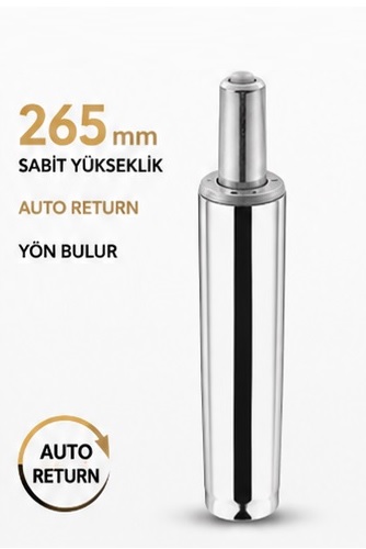 265 mm Yön Bulur (Konum koruyucu) Krom Amortisör 