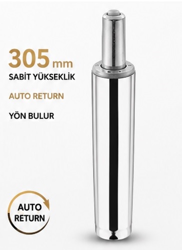 305 mm Yön Bulur (Konum Koruyucu) Krom amortisör 