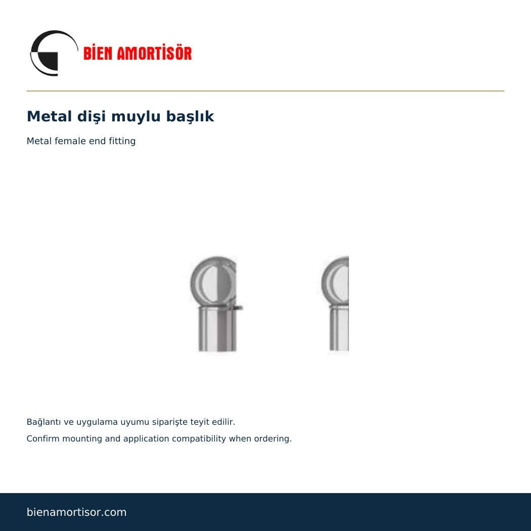 Metal Dişi Muylu Başlık