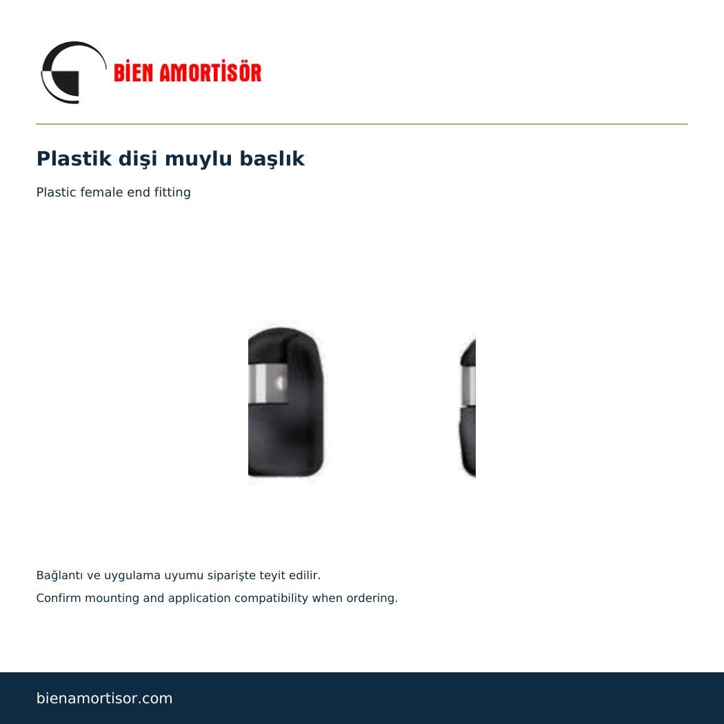 Plastik Dişi Muylu Başlık